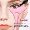JJLFresheners Pink Eyeliner Aid Stencil Multifunctional Eyeliner Stencils Eye Makeup