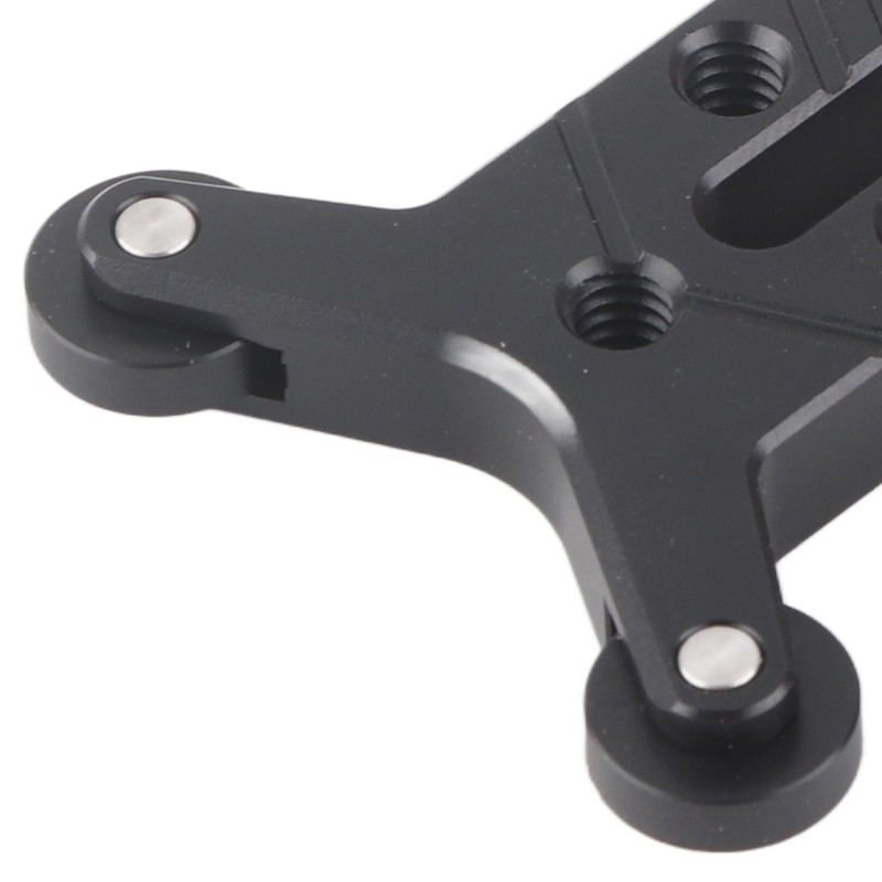 Long Lens Support Height Adjustable 15mm Rod Hole Aluminum Alloy