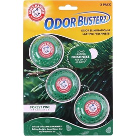 Arm & Hammer Odor Busterz Forest Pine (3 count) - Style: Clean Burst, Color: default, Size: 1 Count (Pack of 3)