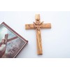 Olive Wood Gifts Shop Hand Made Olive Wood Cross (With