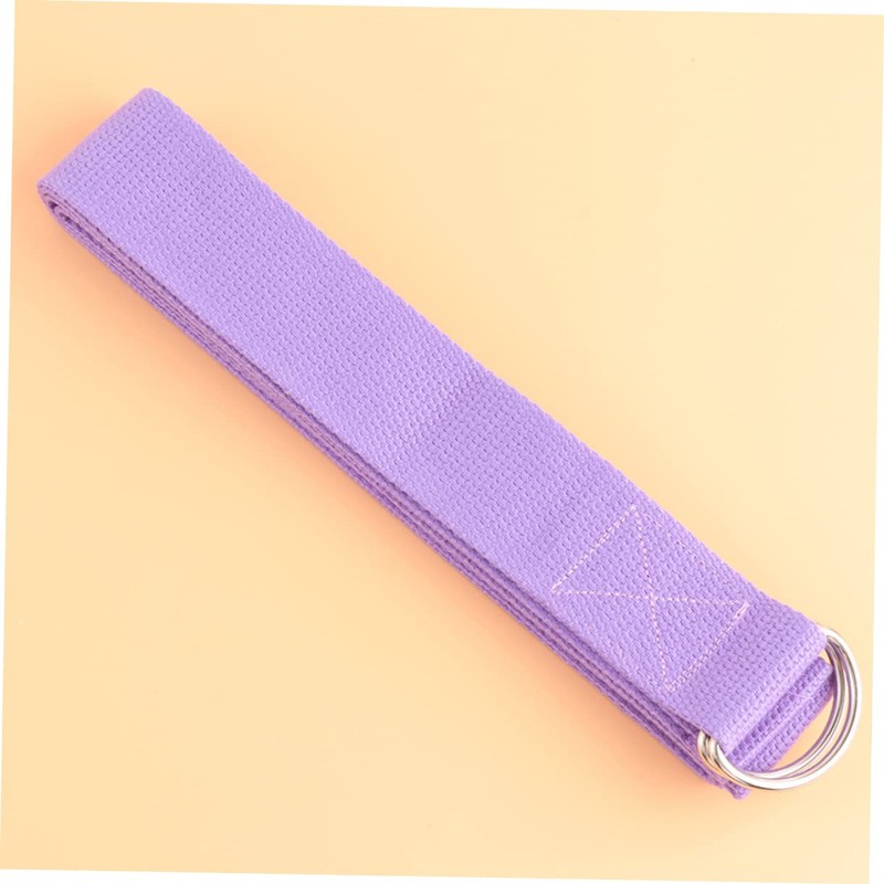 GRIRIW 2pcs Light Purple Yoga Resistance Bands Durable Elastic Exercise