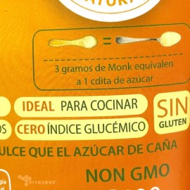 Fruta Del Monje Sustituto De Azúcar 400 Gr 2 Sobres