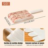 Triple for Making Meatballs, Plastic None-Stick Tool with Cutting Spade,