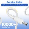 Oxzeewee Pure Copper DC Extension Cable 2 Pack 20FT/6M Universal