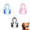 3 PCS Swimming Nose Plugs Clip Adult, Nose Clip Earplugs,for