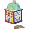 Rite Lite TBWS-1 Tzedakah Box, Foundations of The World, Ceramic