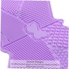 Baluue 1pc Butterfly Shape Makeup Brush Cleaning Pad Efficient Beauty