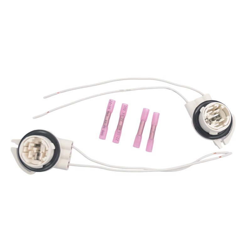 2Pcs Pigtail Wiring Harness Connector for Daytime Running Light DRL