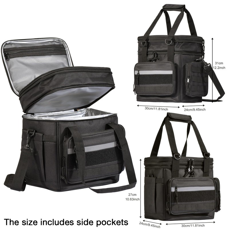 Espmotic Tactical Lunch Box for Men, Large Expandable Insulated Cooler