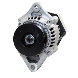 RAREELECTRICAL New Alternator Compatible With John Deere Tractor 2320 2520 2720 Yanmar Diesel 101211-2590, 101211-2591, 101211-2592 1012112590, 1012112591, 1012112592 129961-77200, 12996177200,