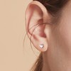 Meissa Sterling Silver Stud Earrings for Women Sterling Silver Screw