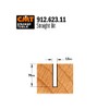CMT ORANGE TOOLS 912.623.11 – Groove Cutter HM Z2+1 S=12