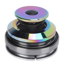 LeBycle Mountain Bicycle Headset Colorful Road Bike Double Bearing Headset 28.6x41.8‑52x30/39.8mm 28.6 Straight 1.5 Tapered Tube Headset