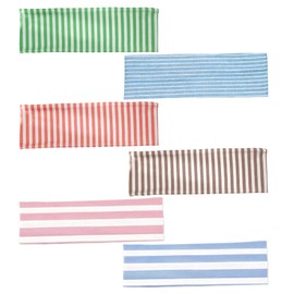 Bmpzery 6-Pack Floral Headbands for Women, Cute Elastic Hair Accessories, Stylish Soft Aesthetic Turbans Matching Spring Boho Yoga Running Outfits Perfectly (Multicolor)