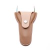 DAIXIANGER Professional Cuticle Nipper Holster, Protective Leather Case for Nail