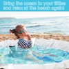 Tondiamo 6.6 x 6.6 ft Beach Pool for Toddler Baby