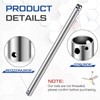 VIHOSE 24 Inch Ceiling Fan Downrod with Extension Cord 2