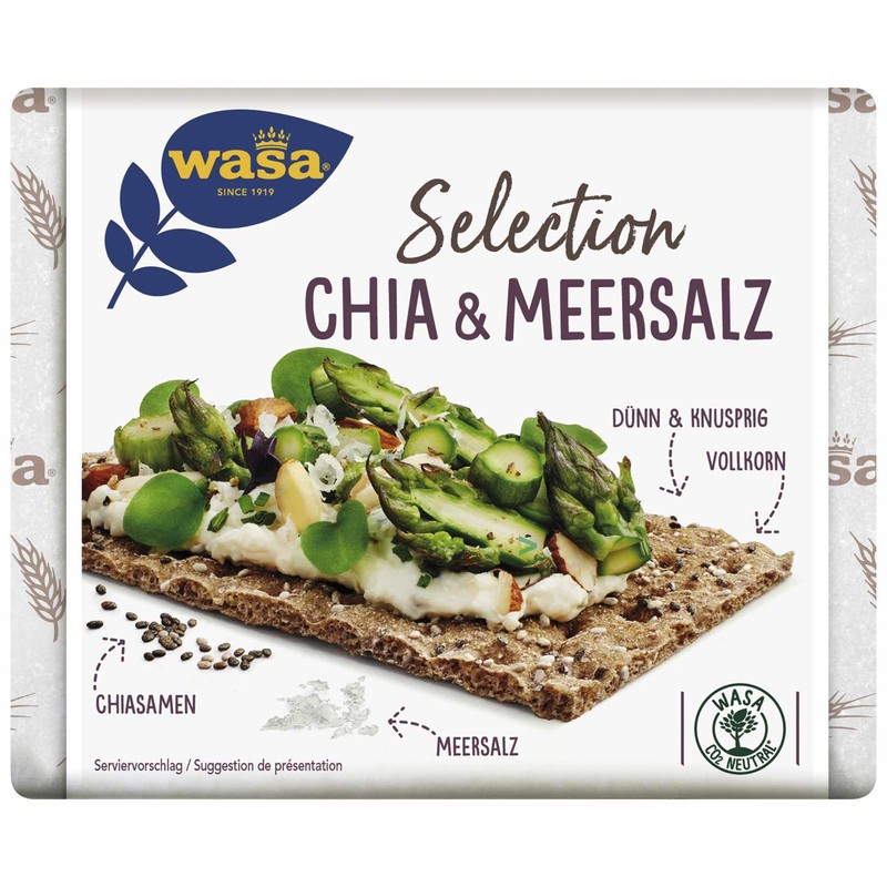 usy Bundle for Wasa Selection Chia & Sea Salt (245g