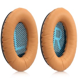 Ear Pads Replacement for Bose Quiet Comfort QC35 / 35ii QC25 QC15 QC2 Ae2 Ae2i Ae2w SoundTrue AEII SoundLink AEII Headphone by MMOBIEL - Isolation Memory Foam Cushions - Earpads Replacement - Khaki