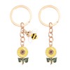 2 Pieces Sunflower Keychains, Creative Keychains, Flower Keychains, Women's Keychains,