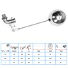 Stainless Steel Float Ball Valves - 1/2" NPT Male Thread