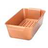 Meatloaf Pan professional Healthy Non-Stick Copper Coating 2-Piece With Removable