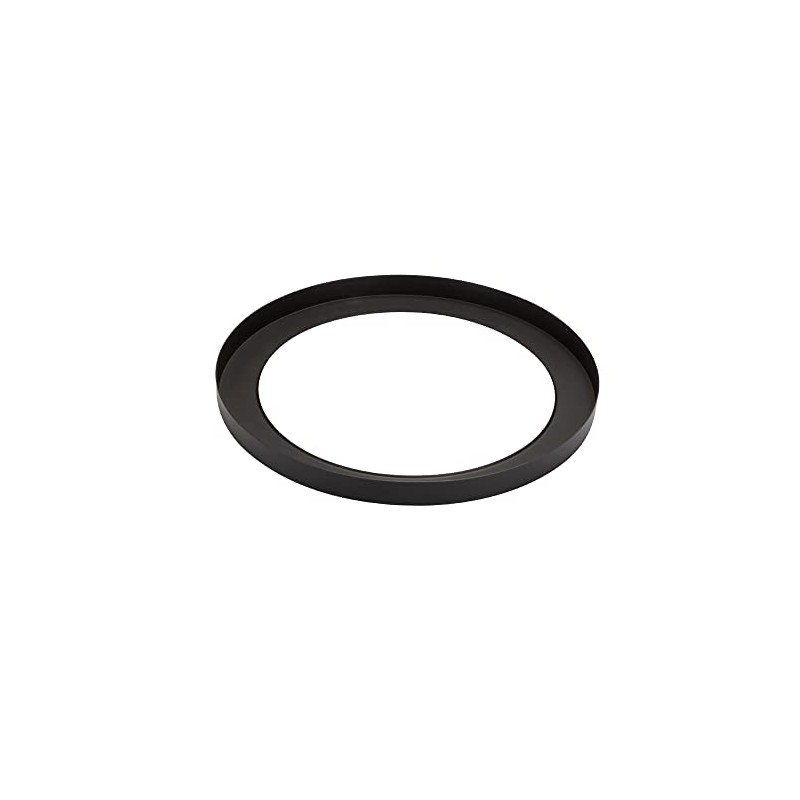 Round Metal Cover Black for LED Panel Aura Round 12