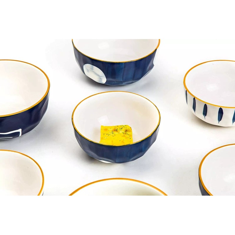 Sophie & Panda Porcelain Soup Bowls Pack of 4 (8.5