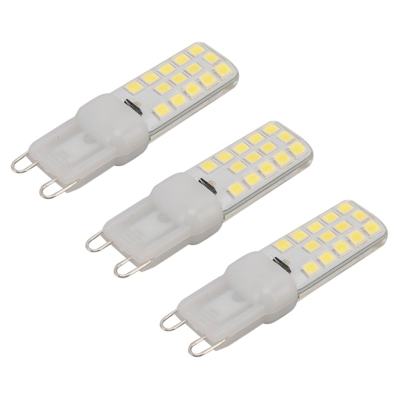 3Pcs G9 LED Light Bulb Dimmable Energy Saving Bi Pin