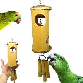 Bonka Bird Toys 1240 Bamboozle Forage Treat Seed Parrot Cage Toy, Conure, African Grey, Eclectus, and Similar Breed Sizes