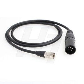 HangTon Power Cable XLR 4 Pin to Hirose 4 Pin Sound Devices Zaxcom Recorder