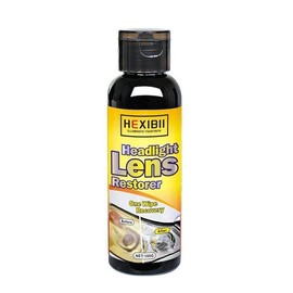 HEXIBII-Headlight Repair Tool,Headlight Cleaner Restores Clear Car Plastic and Protects from Re-Oxidation,Car Light Repair Liquid Automotive - type: 3.50z/100ML