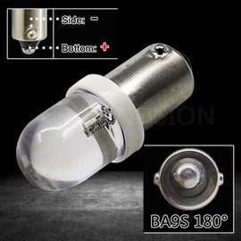 Ruiandsion 10pcs BA9S LED Bulbs White 24V 1895 1891 53 57 LED Bulb 47830 64111 3893 LED Light Bulbs for Car Interior Dome Map License Plate Glove Box Lights