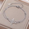 Witches Knot Bracelet Stainless Steel Adjustable Bracelet Celtic Knot Protection