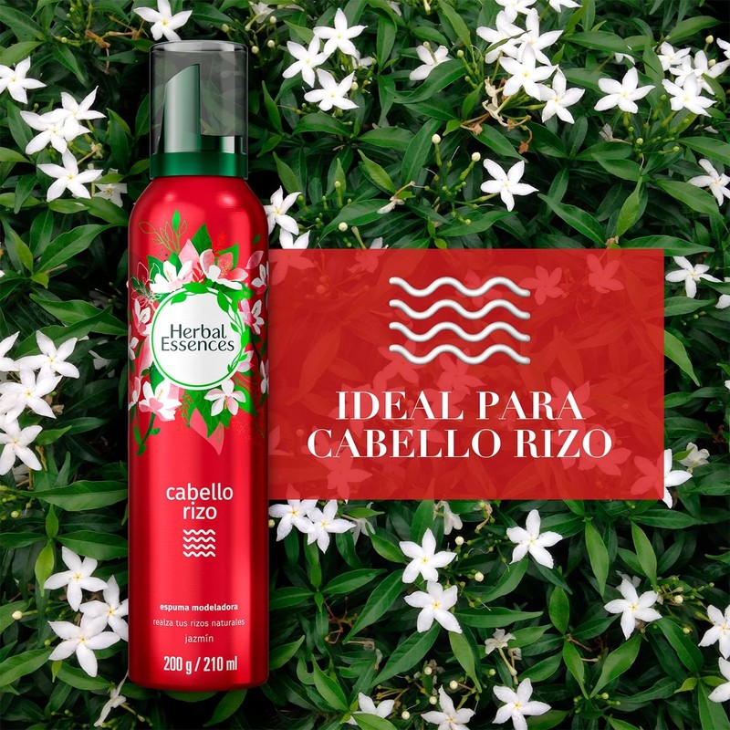 Herbal Essences Espuma Modeladora Cabello Rizo 200 g