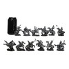 Ebros Gift Set of 12 Medieval Heavy Armored Cavalry Horse
