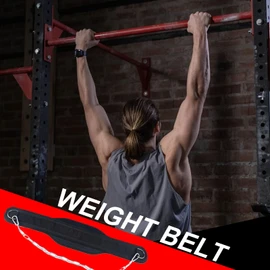 Dip Belt,Weighted Lifting Belt with Steel Chain | Bodyweight Exercises Strength Training Accessories for Pull-Up Home Gym Workout