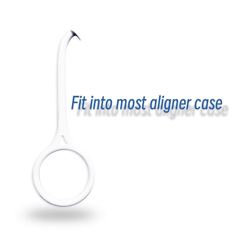 5 Pcs Clear Aligner Removal Tool Kit - Portable Retainer