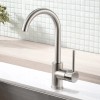 FLG Single Hole Hot Cold Water Mixer Sink Kitchen Faucets
