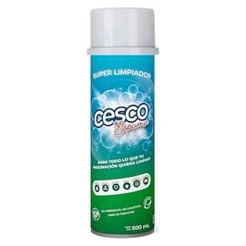 Cesco Espuma | Limpiadora Multiusos en Seco | Remueve Manchas y Olores | Para Textiles, Tapicería, Tenis y Plasticos de Equipos Electrónicos | Biodegradable, Sin Cloro y Segura.