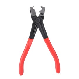Outanaya 1Pc Hose Clamp Pliers with Swivel Jaws Heavy Duty Auto Repair Tool for Easy Removal and Installation of Ring Type and Flat Band Hose Clamps Portable Resistant Design for DIY and