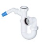 Telescopic Adjustable P Trap with Swivel Nozzle - 40mm (1.1/2")