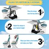 Upgraded Airplane Foot Hammock, No Collapse Foot Rest for Plane