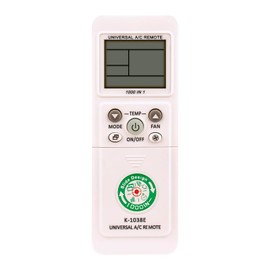 AULCMEET Remote Control,K-1038E 1000 in 1 New Replace Universal Remote fit for all brands AC A/C Air Conditioner Remote K-1028E K-1028EH K-1302E K-1308E K-3302E K-3308E