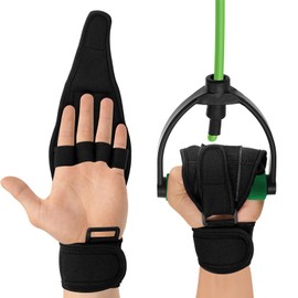 JDVBDNK Stroke Finger Splint Brace Ability, Finger Rehabilitation Auxiliary Training Gloves for Elderly Patients, Anti-Spasticity Hand Therapy Equipment for Fist Stroke Hemiplegia Hand Training