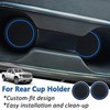 TOPINSTALL Blue 7PCS Console Liners Compatible with 2023-2026 Chevy Silverado/GMC