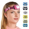 Foxelli USB-C Rechargeable LED Headlamp – Super Bright, Lightweight Head