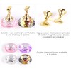 siyuwuro Nail Practice Stands Magnetic Press On Nail Display Stand