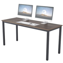 sogesfurniture Computer Desk 63 inches Large Size Office Desk Gaming Desk Computer Table with BIFMA Certification Sturdy Office Desk Writing Desk, BHUS-AC3-GCP2AC3-160BW