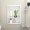 Bernkot Stainless Steel Shower Niche 18" X 12" White with
